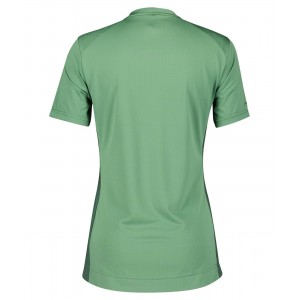 TRAIL FLOW Radtrikot Damen kurzarm grün (289437,smoked green/glade green)