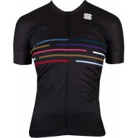 VELODROM Radtrikot Damen kurzarm schwarz