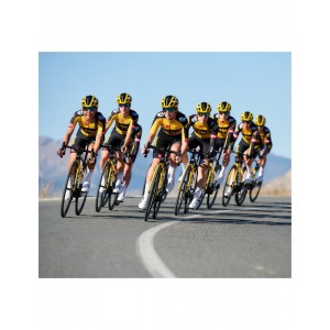 TEAM JUMBO-VISMA 2023 Trägerhose Damen kurz-Radsport-Profi-Team