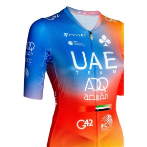 UAE TEAM ADQ2023 Damen Set (Radtrikot+Trägerhose)-Radsport-Damen-Team
