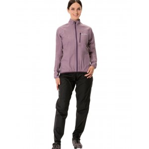 DROP JACKET III Damen Fahrrad Regenjacke fliederfarben (lilac dusk)