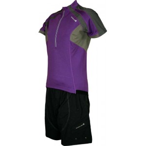 Damen MTB-Kurzarmtrikot WMS HUMMVEE lila