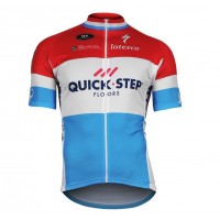 2017-2018 QUICK-STEP FLOORS Champion von Luxemburg Radtrikot Kurzarm Radtrikot Kaufen