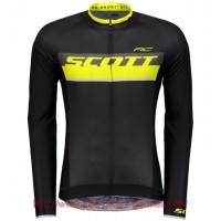 2018 Scott RC PRO sulphur gelb Fahrradtrikot Langarm Radtrikot Kaufen