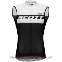 2018 Scott RC PRO Weiß ärmelloses Trikot Radtrikot Kaufen
