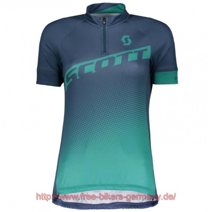 2018 Scott ENDURANCE 40 ensign blau Damen Fahrradbekleidung Radtrikot Satz Kurzarm Radtrikot Kaufen