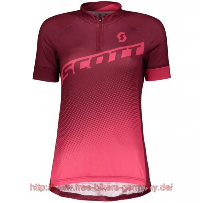2018 Scott ENDURANCE 40 tibetan rot Damen Fahrradbekleidung Radtrikot Satz Kurzarm Radtrikot Kaufen