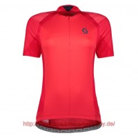 2018 Scott ENDURANCE 20 melon rot Damen Fahrradbekleidung Radtrikot Satz Kurzarm Radtrikot Kaufen