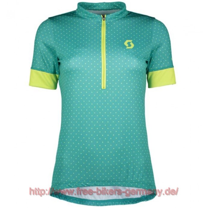 2018 Scott ENDURANCE 30 baltic turquoise Damen Fahrradbekleidung Radtrikot Satz Kurzarm Radtrikot Kaufen