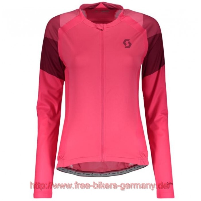 2018 Scott ENDURANCE 20 azalea pink Damen Fahrradtrikot Langarm Radtrikot Kaufen