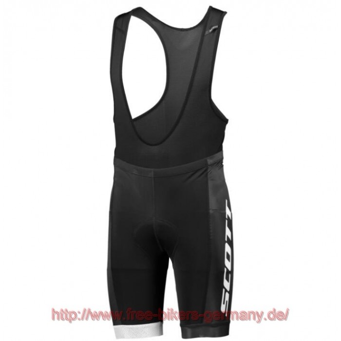 2018 Scott RC TEAM Weiß Kurz Trägerhose Radtrikot Kaufen
