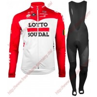 Radsport Lotto Soudal 2018 Pro Fahrradbekleidung Trikot Langarm+Lang Tr Radtrikot Kaufen
