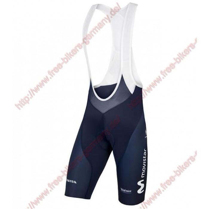 Radsport MOVISTAR TEAM 2018 Damen Trägerhosen Set Radtrikot Kaufen