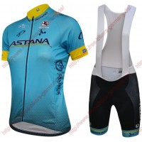 Radsport Astana 2018 Damen Radbekleidung Satz Trikot Kurzarm+Trägerh Radtrikot Kaufen