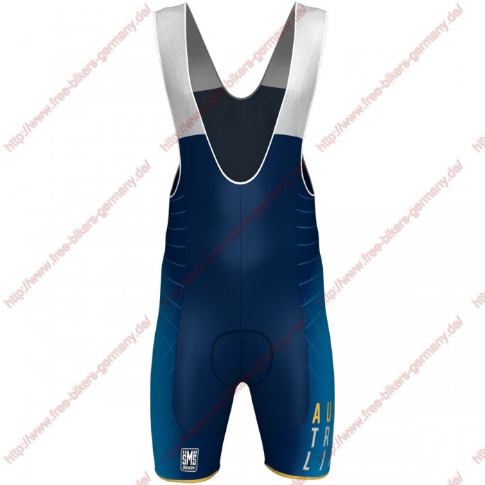 Radsport Australia national team 2018 Trägerhosen Set Radtrikot Kaufen