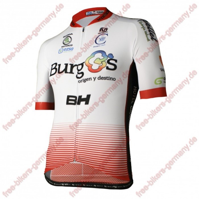 Radsport Burgos BH Pro Team 2018 Trikot Kurzarm Radtrikot Kaufen