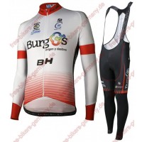 Radsport Burgos BH Pro Team 2018 Pro Fahrradbekleidung Trikot Langarm+Lang Tr Radtrikot Kaufen