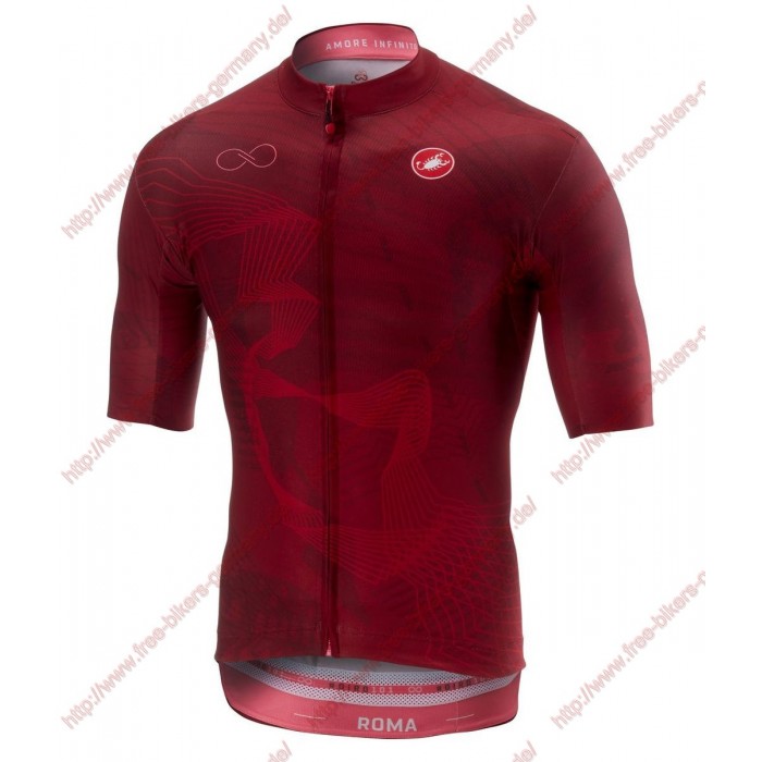 Radsport Giro d'Italia 2018 Roma Trikot Kurzarm Radtrikot Kaufen Radsport Giro d'Italia 2018 Roma Trikot Kurzarm Radtrikot Kaufen