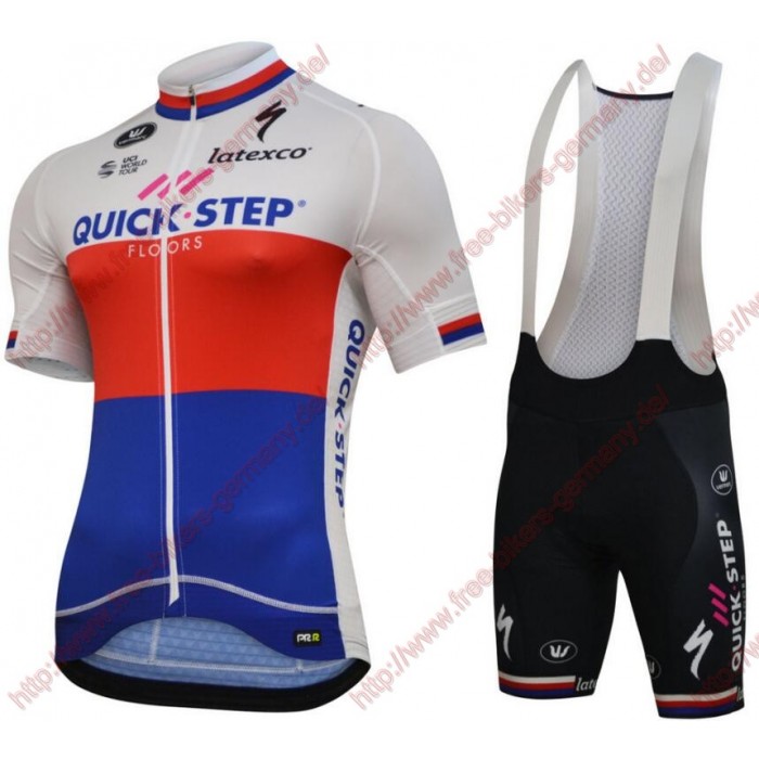 Radsport Quick Step Floors 2018 Czech champion Radbekleidung Satz Trikot Kurzarm+Trägerh Radtrikot Kaufen Radsport Quick Step Floors 2018 Czech champion Radbekleidung Satz Trikot Kurzarm+Trägerh Radtrikot Kaufen