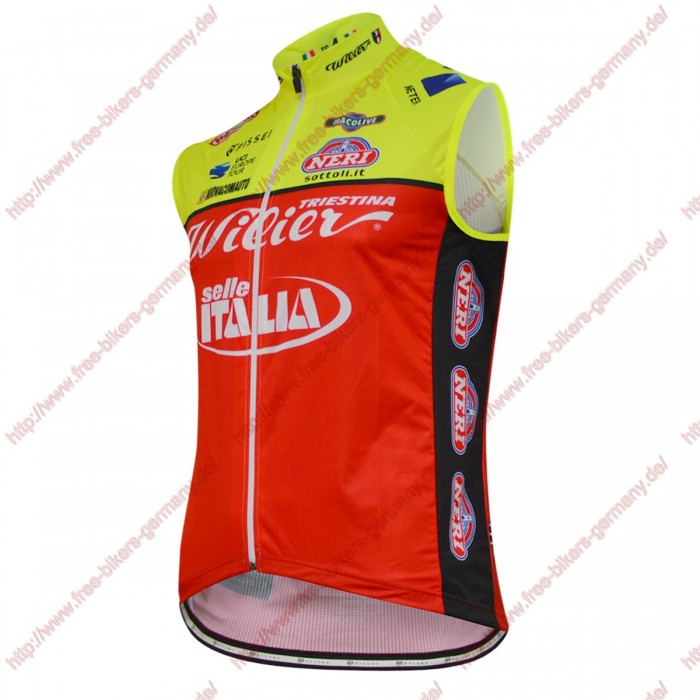 Radsport Wilier Selle Italia 2018 Windstopper ärmelloses Trikot Kurz Radtrikot Kaufen