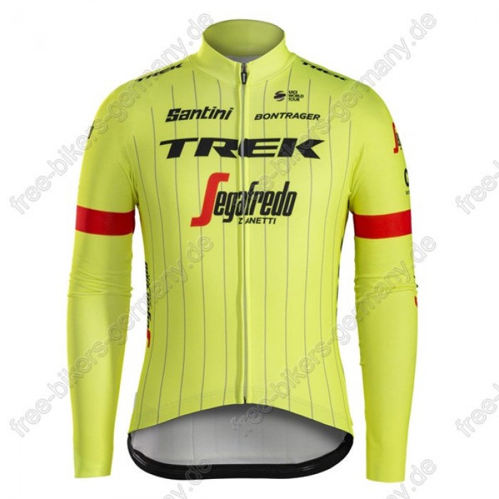 Profiteam 2018 TREK SEGAFREDO Pro gelb Trikot Langarm Radtrikot Kaufen Profiteam 2018 TREK SEGAFREDO Pro gelb Trikot Langarm Radtrikot Kaufen