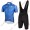 Profiteam 2018 Dubai Tour blau Radbekleidung Satz Trikot Kurzarm+Trägerh Radtrikot Kaufen