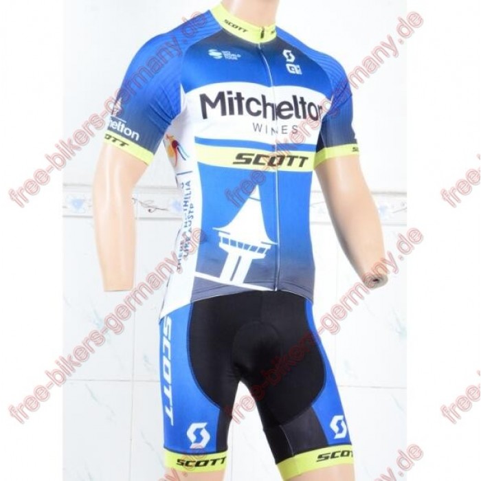 Profiteam 2018 Mitchelton Scott blau Fahrradbekleidung Trikot Kurzarm Radtrikot Kaufen Profiteam 2018 Mitchelton Scott blau Fahrradbekleidung Trikot Kurzarm Radtrikot Kaufen