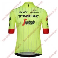 Profiteam 2018 Trek Segafredo fluo gelb Trikot Kurzarm Outlet Radtrikot Kaufen