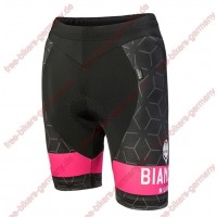 Profiteam 2018 Bianchi Milano Nevola schwarz pink Damen Radhose Kurz 59187JI Radtrikot Kaufen