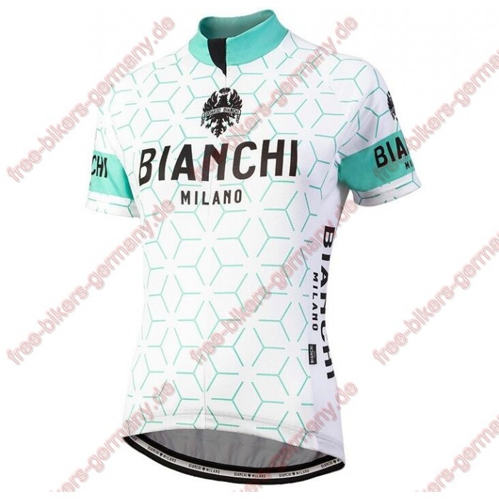Profiteam 2018 Bianchi Milano Nevola Weiß Damen Trikot Kurzarm 59428YU Radtrikot Kaufen Profiteam 2018 Bianchi Milano Nevola Weiß Damen Trikot Kurzarm 59428YU Radtrikot Kaufen