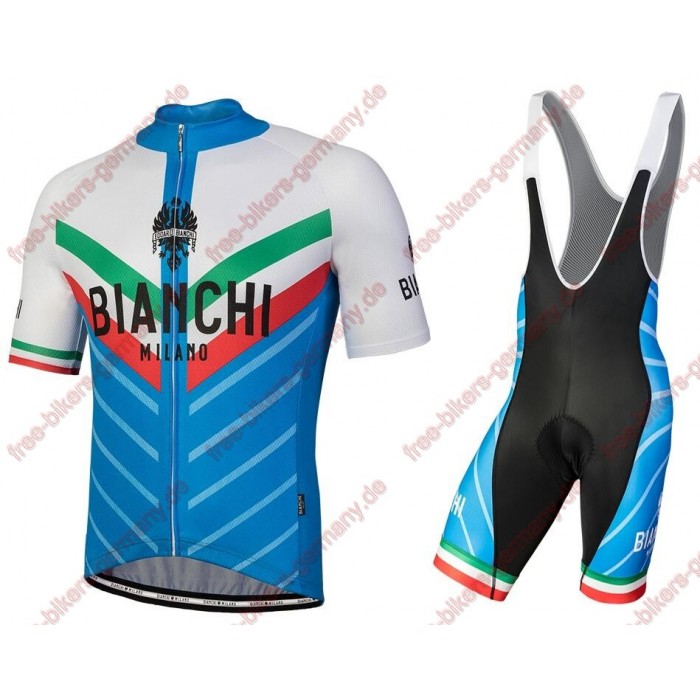 Profiteam 2018 Bianchi Milano Tiera Blau Weiß Radbekleidung Satz Trikot Kurzarm+Trägerhosen Sets Radtrikot Kaufen Profiteam 2018 Bianchi Milano Tiera Blau Weiß Radbekleidung Satz Trikot Kurzarm+Trägerhosen Sets Radtrikot Kaufen