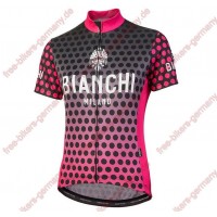 Profiteam 2018 Bianchi Milano Gravina pink Damen Trikot Kurzarm 69959IO Radtrikot Kaufen