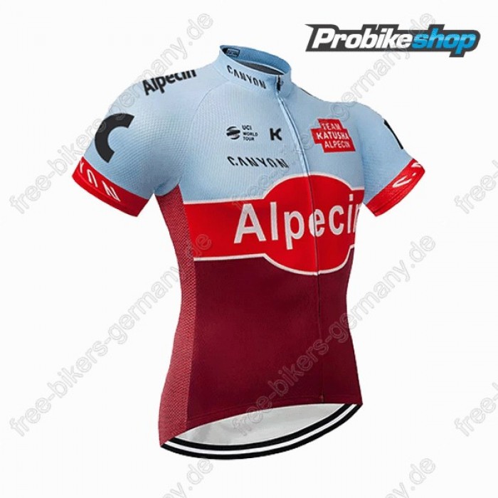 Katusha Alpecin rot Trikot Kurzarm 2018 Radtrikot Kaufen