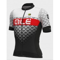 Fahrradbekleidung Radsport 2020 Ale PR-S Hexa Trikot Kurzarm Outlet schwarz Weiß L13346719-02 Radtrikot Kaufen