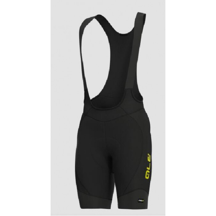 Fahrradbekleidung Radsport 2020 Ale R-ev1 Agonista 2 Trägerhosen Set schwarz-gelb-fluo Radtrikot Kaufen