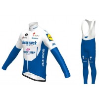 Fahrradbekleidung Radsport 2020 DECEUNINCK QUICK-STEP Trikot Langarm+ Trägerh Radtrikot Kaufen