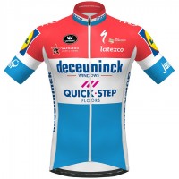 Fahrradbekleidung Radsport 2020 DECEUNINCK QUICK-STEP Luxembourgian Champion Trikot Kurzarm Outlet Radtrikot Kaufen