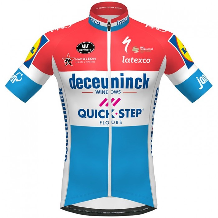 Fahrradbekleidung Radsport 2020 DECEUNINCK QUICK-STEP Luxembourgian Champion Trikot Kurzarm Outlet Radtrikot Kaufen Fahrradbekleidung Radsport 2020 DECEUNINCK QUICK-STEP Luxembourgian Champion Trikot Kurzarm Outlet Radtrikot Kaufen