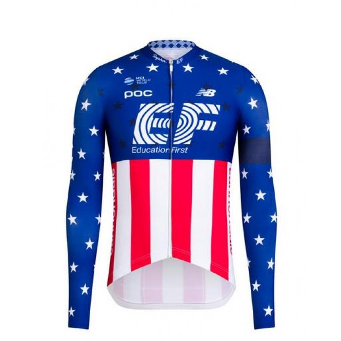 Fahrradbekleidung Radsport 2020 EF Pro Cycling USA National Champs Trikot Kurzarm Radtrikot Kaufen