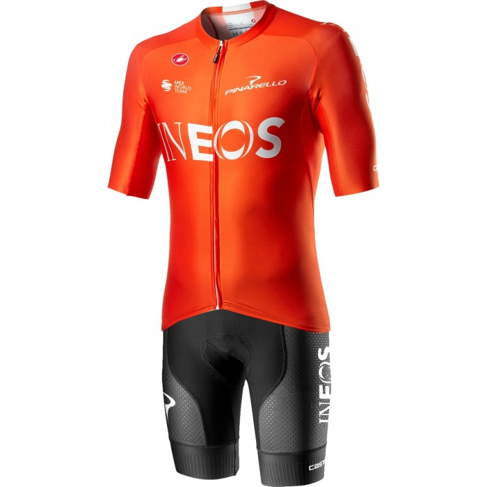 Fahrradbekleidung Radsport 2020 TEAM INEOS Aero Set training edition AERO RACE 6.0 Trikot Kurzarm Outlet+FREE Radtrikot Kaufen
