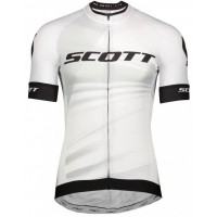 Fahrradbekleidung Radsport 2020 SCOTT RC Pro Trikot Kurzarm Outlet Weiß Radtrikot Kaufen