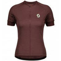 Fahrradbekleidung Radsport 2020 Damen SCOTT ENDURANCE 10 Trikot Kurzarm Outlet marrone Radtrikot Kaufen