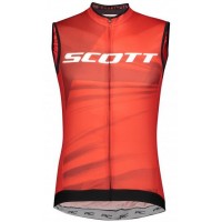 Fahrradbekleidung Radsport 2020 SCOTT RC Pro maglia senza maniche rot Radtrikot Kaufen