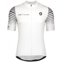 Fahrradbekleidung Radsport 2020 SCOTT RC TEAM 10 Trikot Kurzarm Outlet Weiß Radtrikot Kaufen