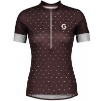 Fahrradbekleidung Radsport 2020 Damen SCOTT Endurance 20 Trikot Kurzarm Outlet marrone Radtrikot Kaufen