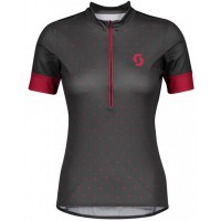 Fahrradbekleidung Radsport 2020 Damen SCOTT Endurance 20 Trikot Kurzarm Outlet schwarz Radtrikot Kaufen