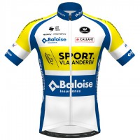 Fahrradbekleidung Radsport 2020 Sport Vlaanderen-Baloise Vermarc Trikot Kurzarm Outlet Radtrikot Kaufen