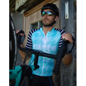 FLUMINI Radtrikot kurzarm celeste FLUMINI Radtrikot kurzarm celeste