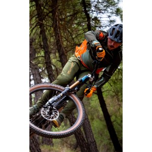 SINGLETRACK TROUSER II Radhose lang olivgrün SINGLETRACK TROUSER II Radhose lang olivgrün