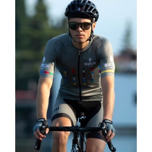 FANACO Radtrikot kurzarm olivgrün